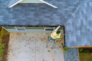 Blog 9 gutter maintenance Anderson SC professional cleaning clogged gutters